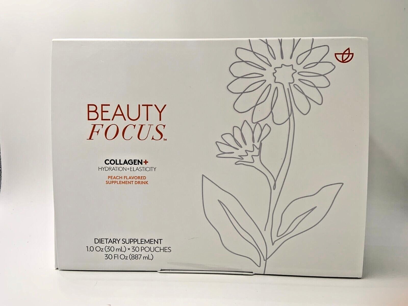Nu Skin Beauty Focus Collagen Hydration Elasticity Supplement Drink 10/24