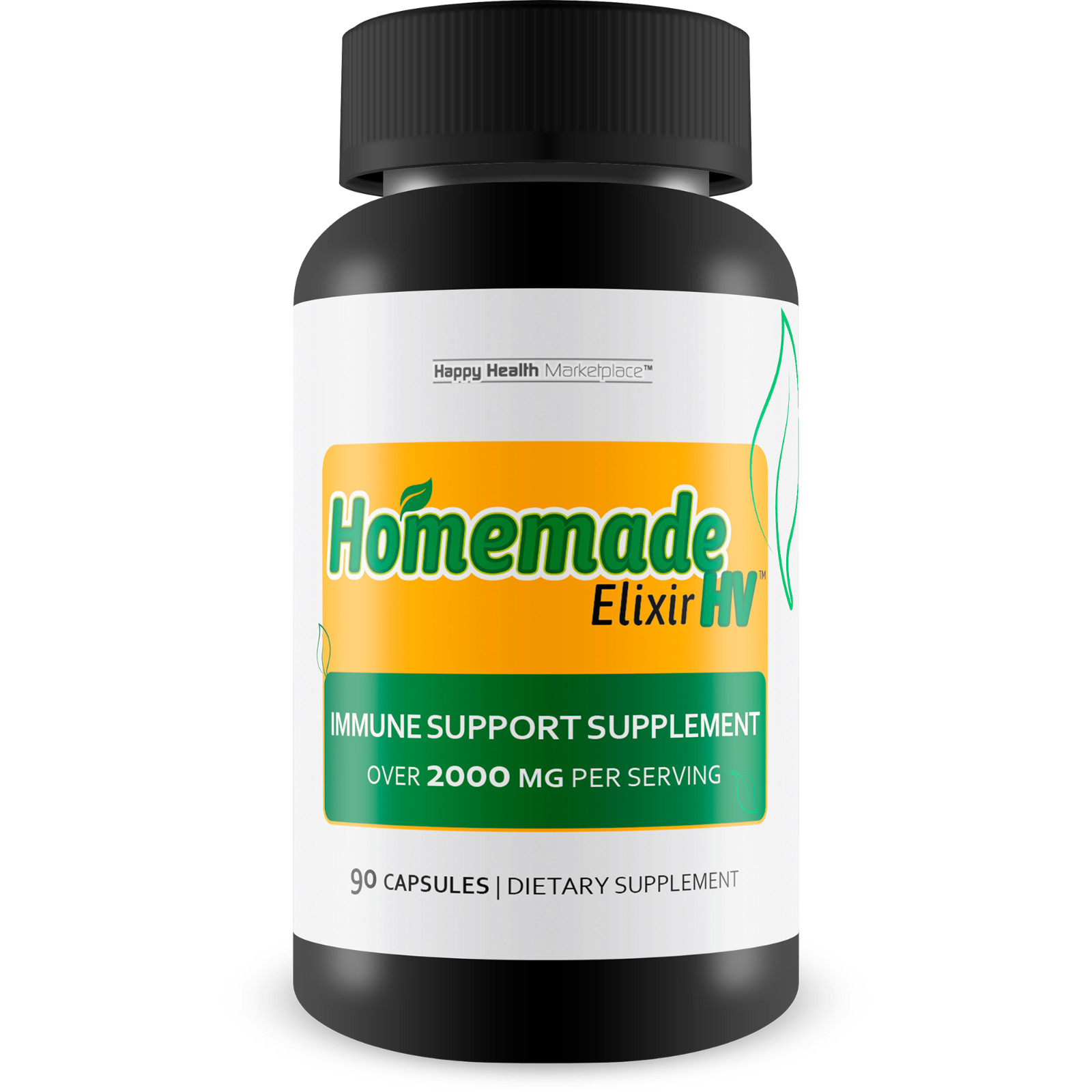 Homemade Elixir HV – Our Best Immune Support Supplement – Vitamin D Zinc C Herbs