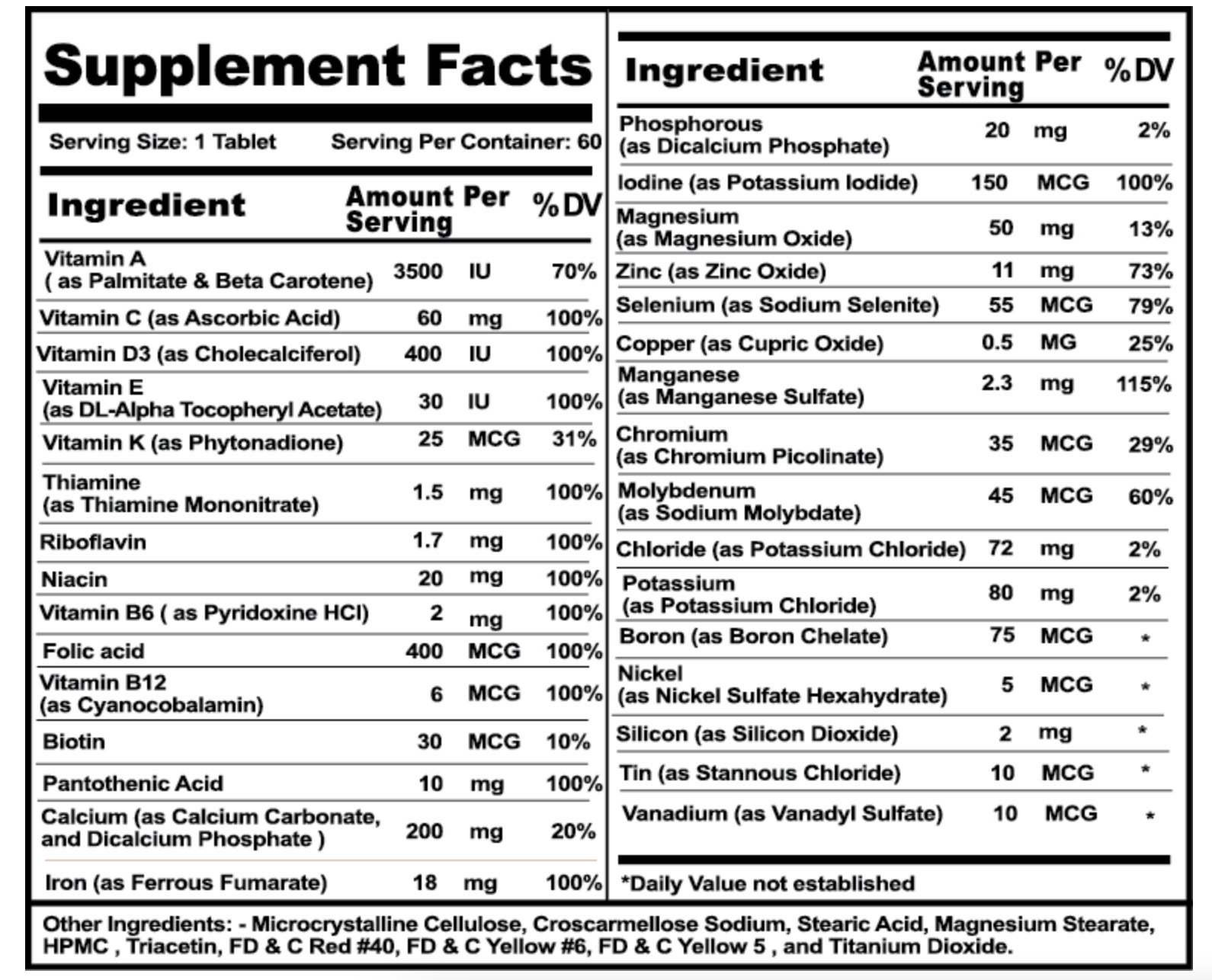 Bestamin Multivitamin Bundle, Certified Halal, 60 Tablets-Afiya Vitamins