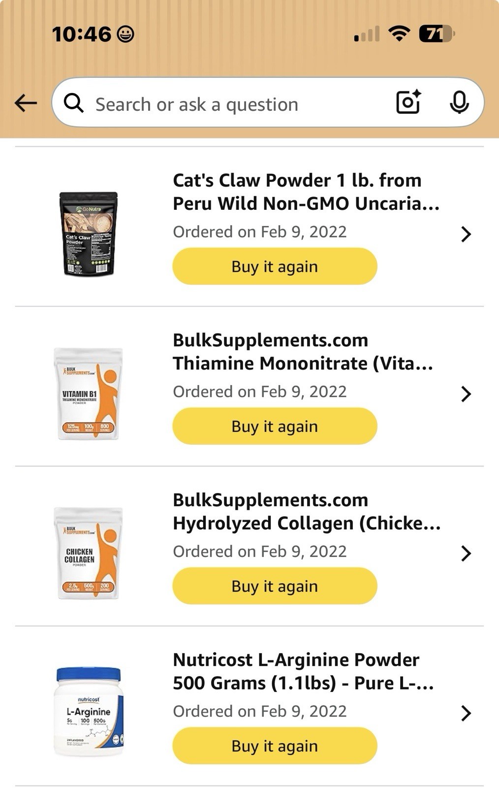 Various Health Powders