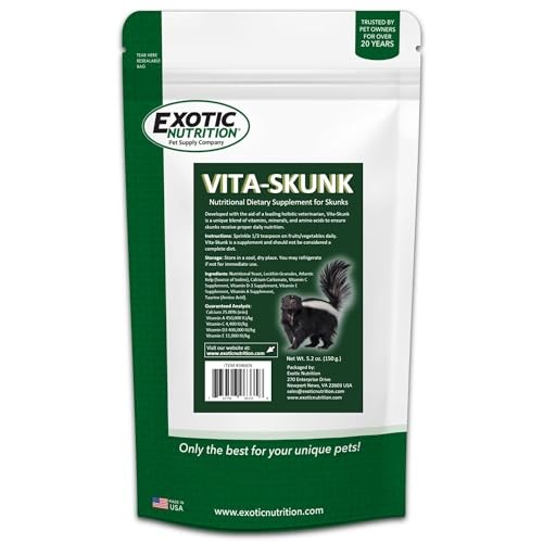 Exotic Nutrition Vita-Skunk Dietary Supplement – Vitamins, Minerals & Amino