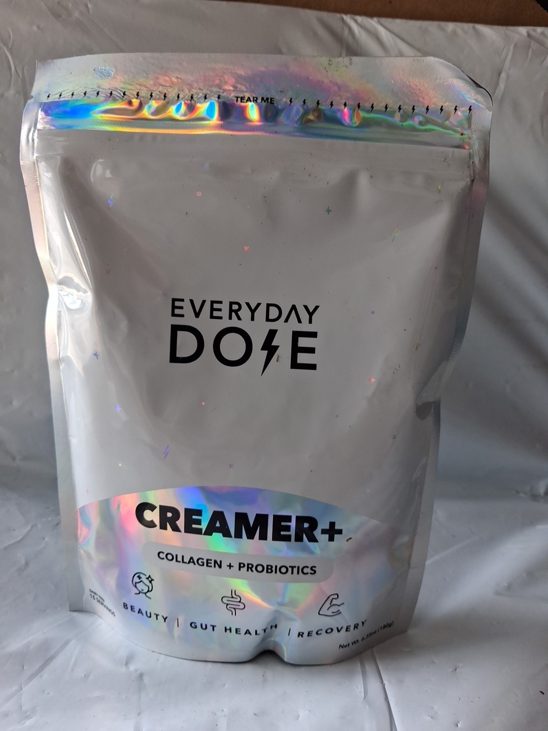Everyday Dose Creamer+ Collagen Probiotics Powder Keto Dairy Free 5.3oz