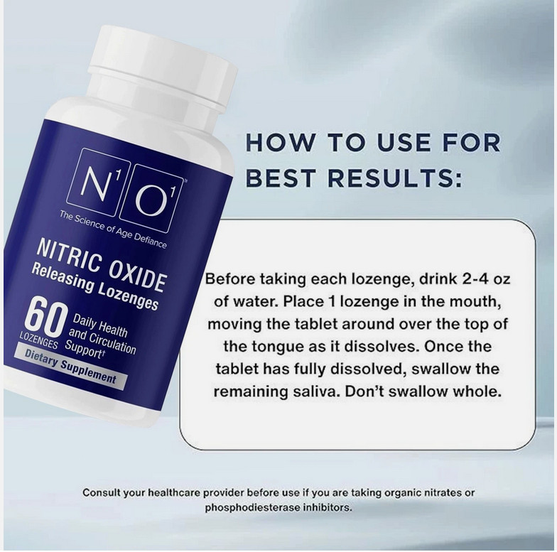 Circulation – Lozenges N1O1 60 Count Supplement For Heart Health Nitric Oxide