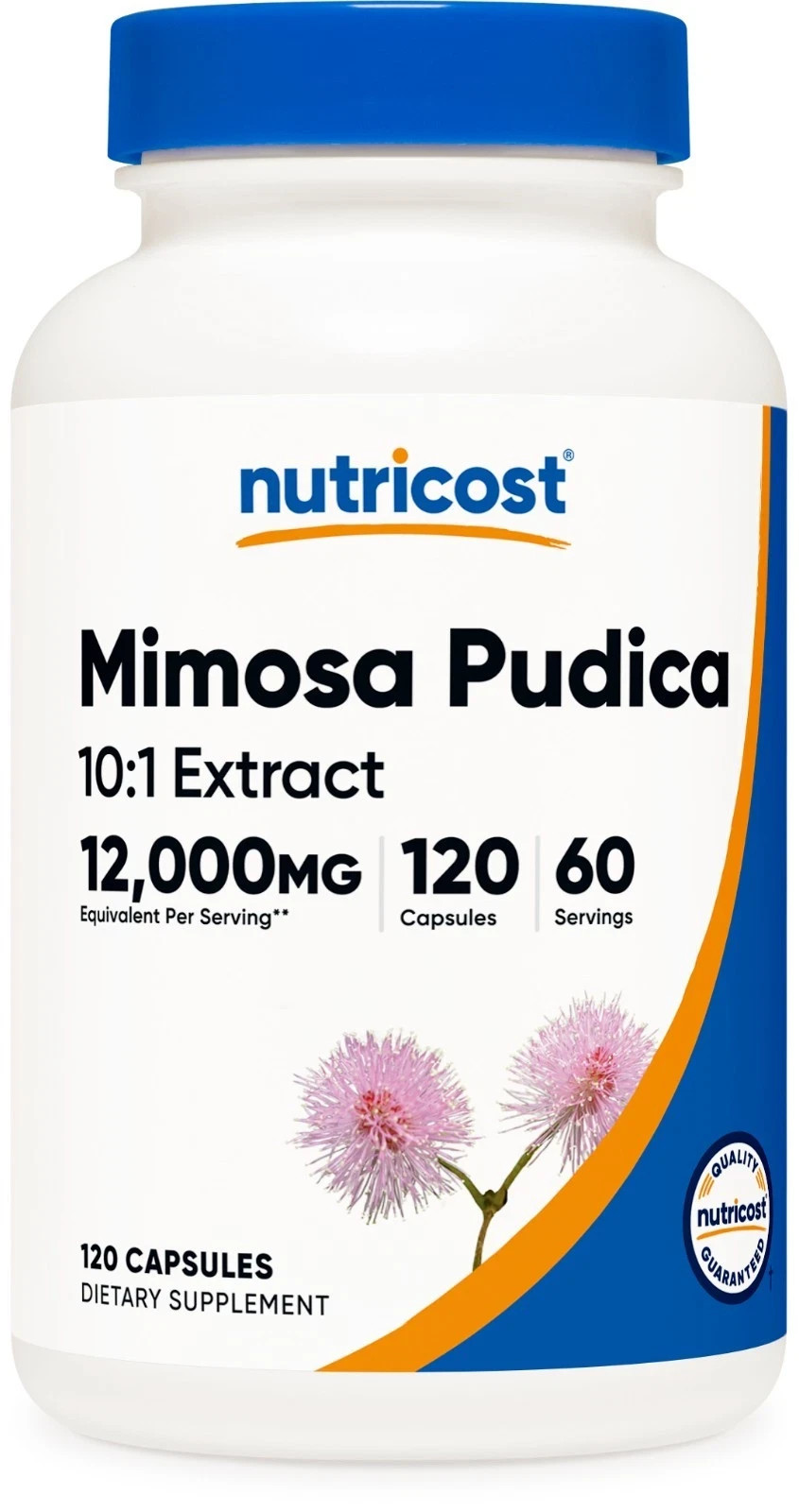 Nutricost Mimosa Pudica Seed 10:1 Extract 120 caps, 60 Servings – EXP 11/2028