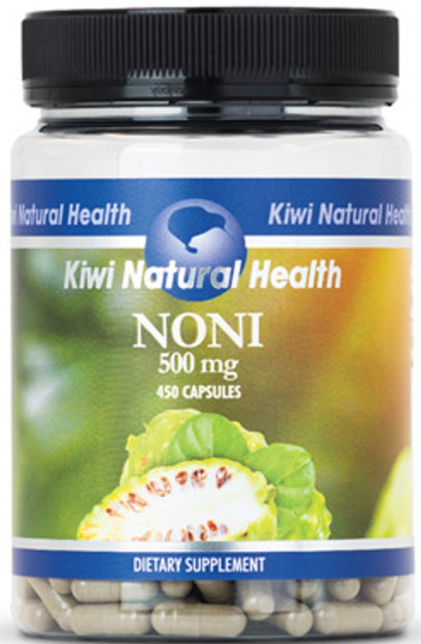 Kiwi Natural Health Noni Capsules 500mg 450caps – made in NEW ZEALAND