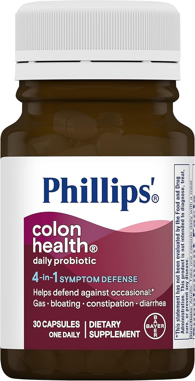 2 PACK Phillips Colon Health Daily Probiotic Dietary Supplement 30ct Exp 2027+