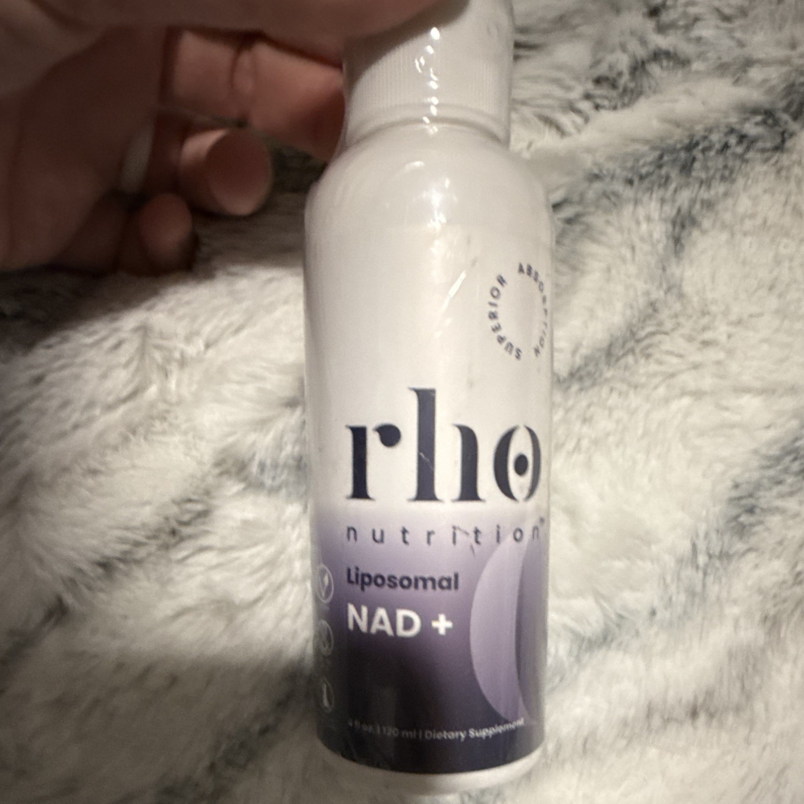 rhe nutrition Liposomal NAD+ Liquid Anti-Aging Vegan Unflavored 4 fl oz