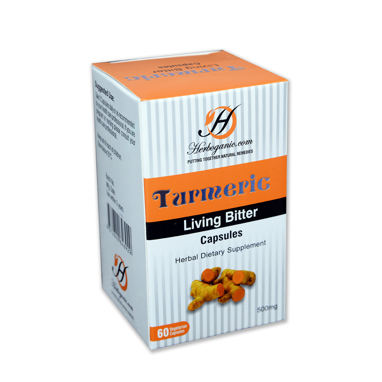 Turmeric Living Bitter Capsule,Joint pain relief Herbal Detox Capsules-Pack OF 1