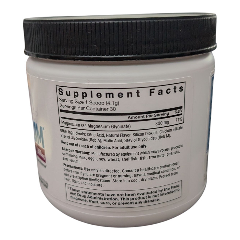Force Factor – Ultimate Magnesium Glycinate 300mg (30 Servings) Raspberry Lemon