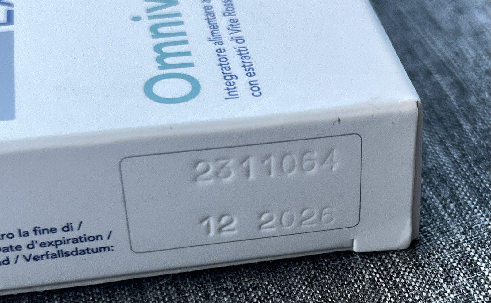 DuLac Pharma Diosmin Expert Omniven 500 Blood & Circulatory Health 40 Tb BB12/26