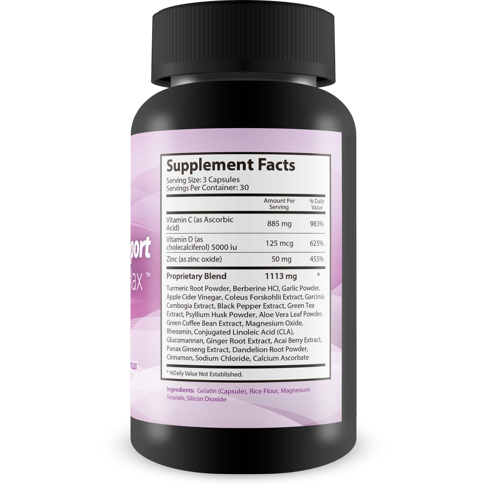 Immune Support Herpesyl Max – Over 900 MG of Vitamin C & Zinc Per Serving