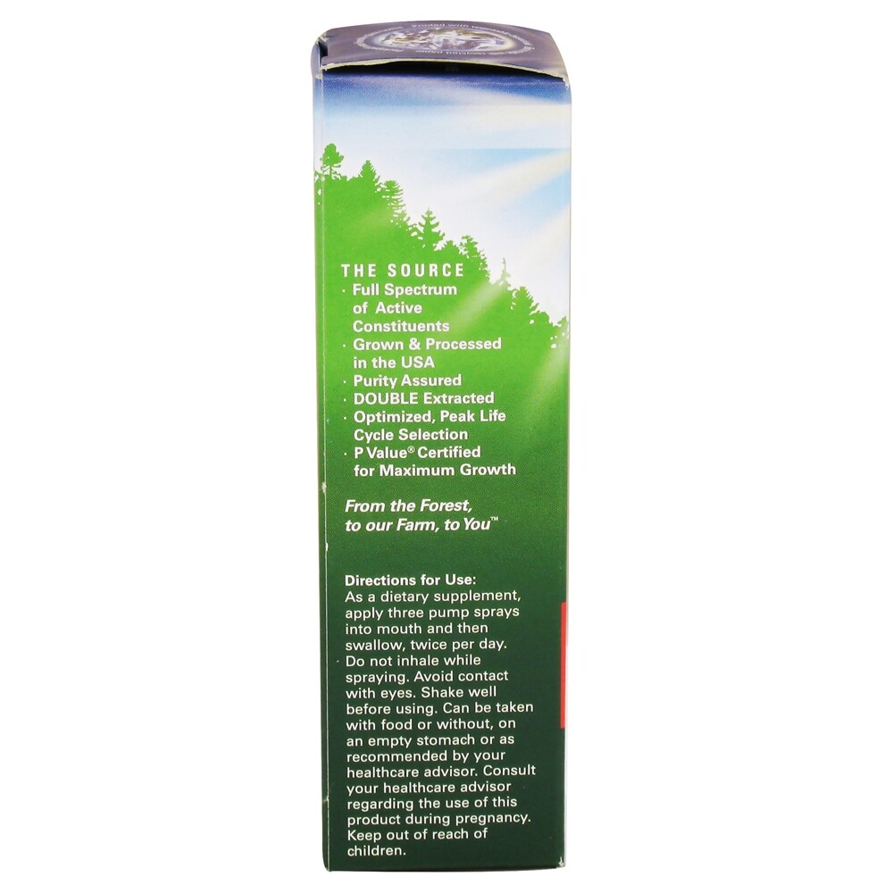 Fungi Perfecti Host Defense MycoShield Immune Support Spray Cinnamon, 1 Ounces