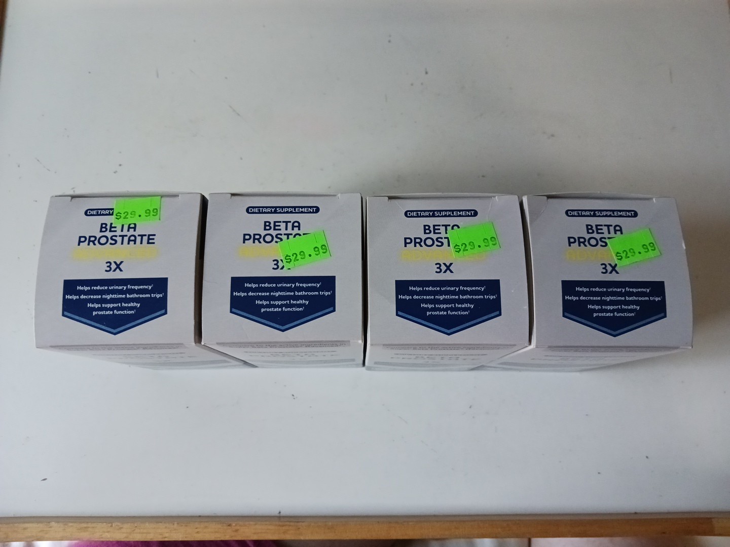 ( 4 ) Beta Prostate Advanced 3x Prostate Support 60 Tablets each Exp 5/2027 NEW!