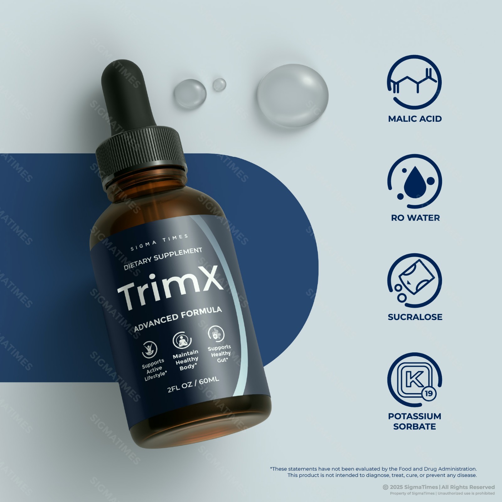 TrimX Drops, Trim X Advanced Weight Loss & Metabolism Support (30 servs)