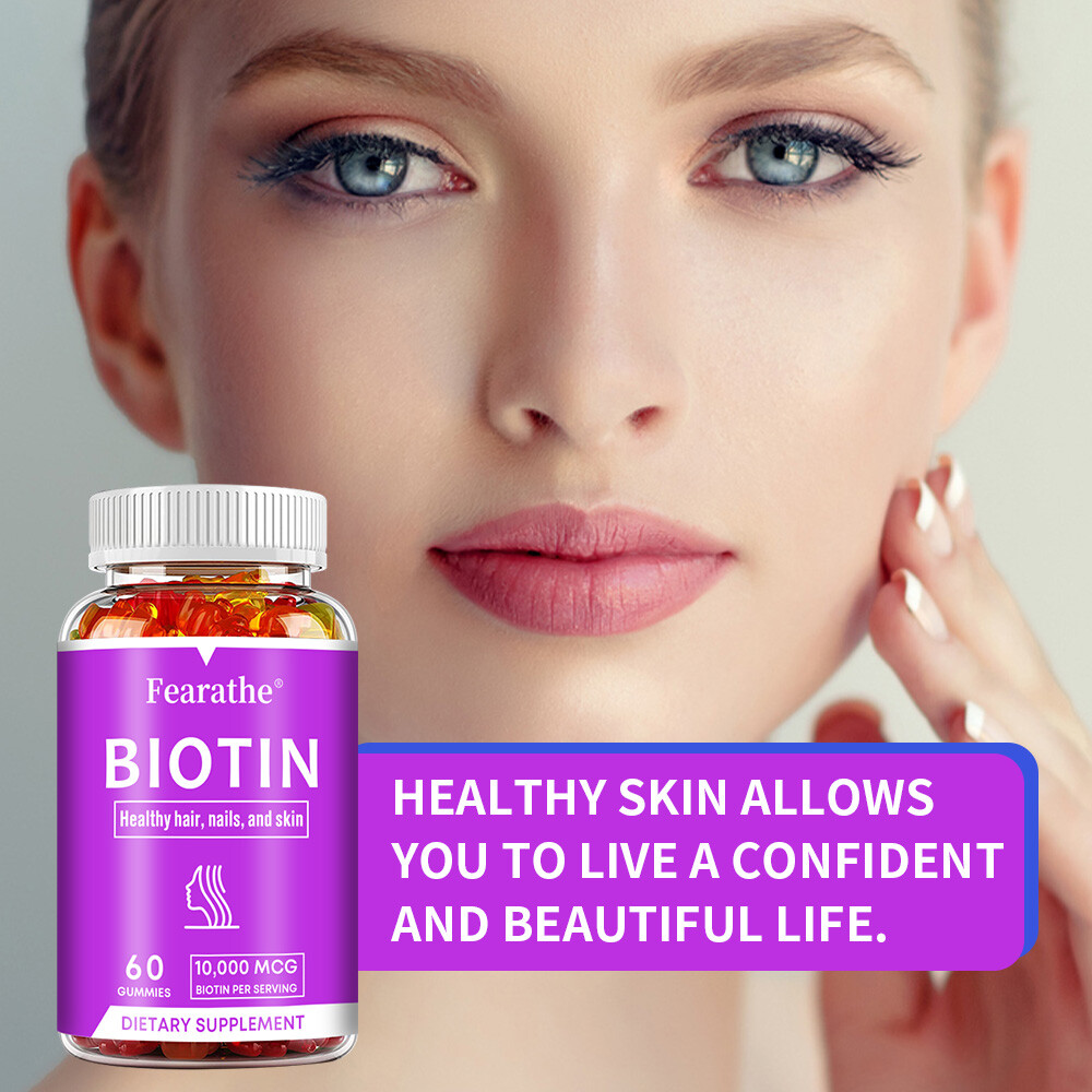 Biotin Supplement, 10000mcg, Rapid Release Gummies EXP. 09/26