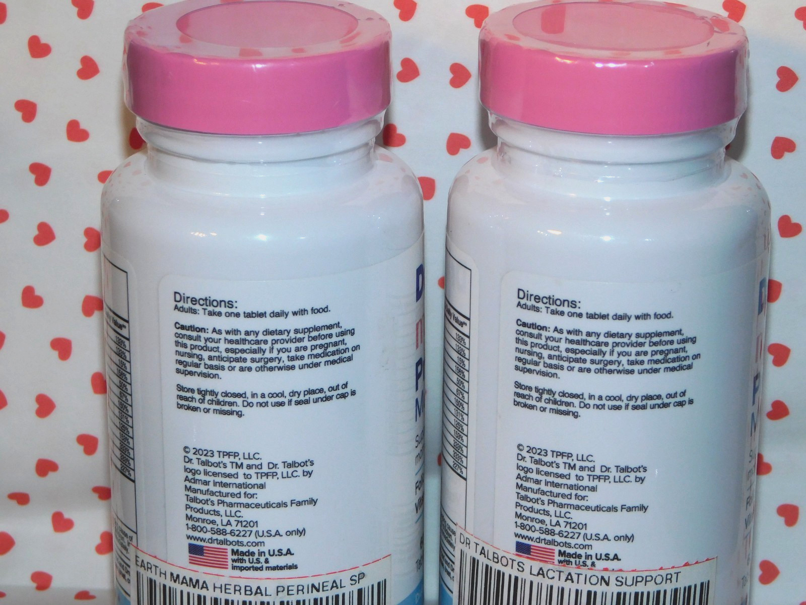 2-PACK ― DR TALBOTS Mom Prenatal Multi-Vitamin Dietary Supplement 60ct(x2) #DM39