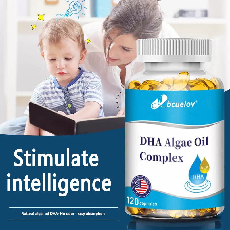 DHA Algae Oil Complex Activates The Mind and Keeps The Brain Active