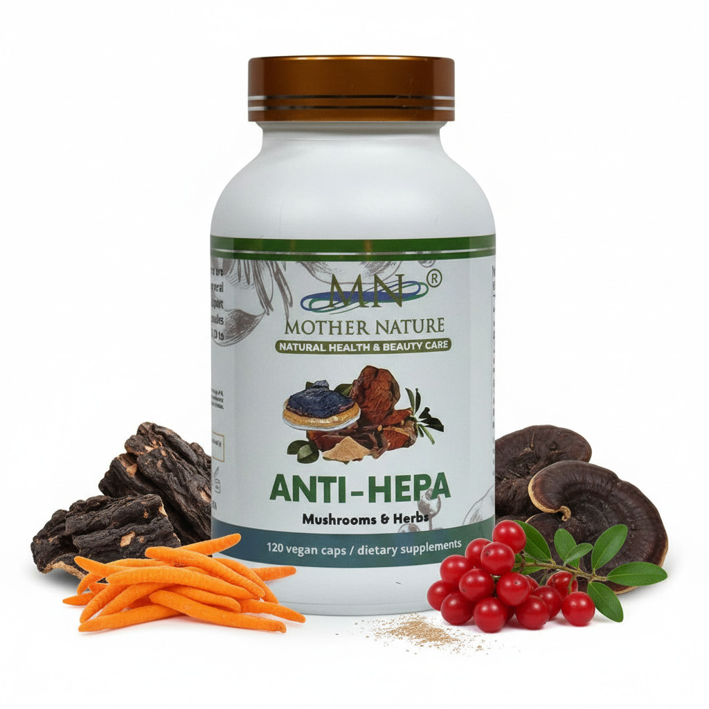 Organic Chaga Cordyceps Black Hoof Schisandra Mushrooms & Herbal Blend 120 Caps