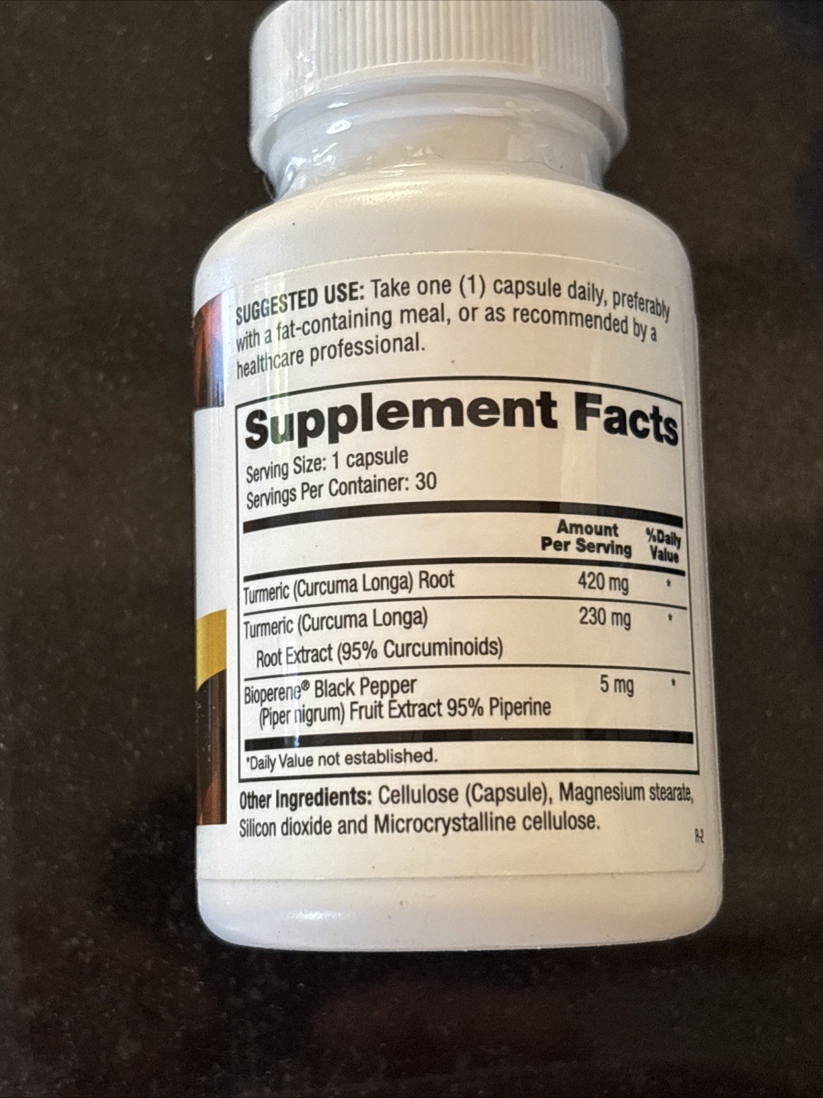 Barton Nutrition Turmeric BP+ Dietary Supplement 30 Capsules Exp 05/25 SEALED