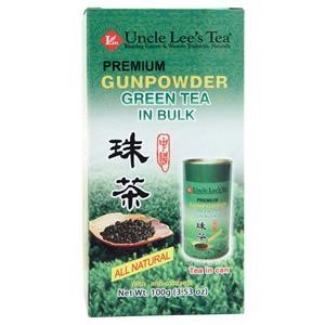 Uncle Lee’s Tea Premium Gunpowder Green Tea in Bulk 100 grams