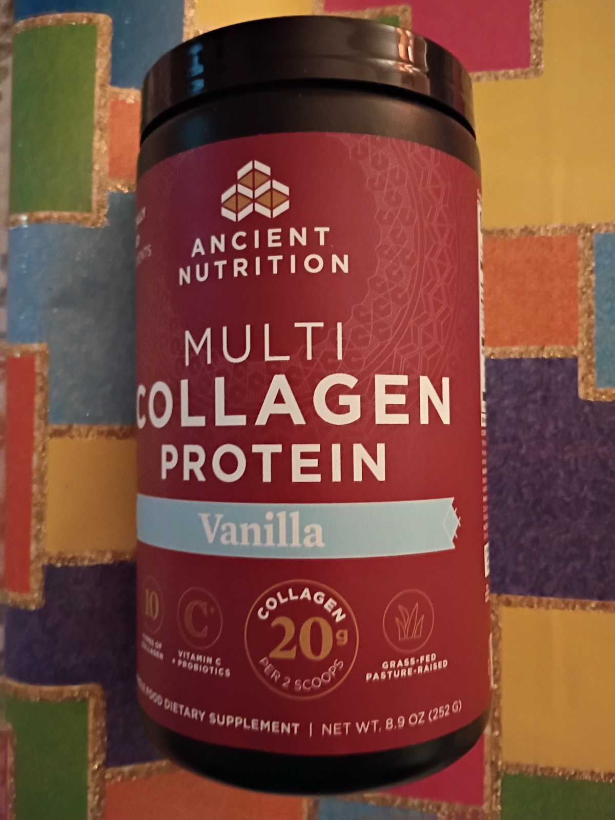 3 Ancient Nutrition Multi Collagen Protein Unflavored Or Vanilla 8.6oz 12/26