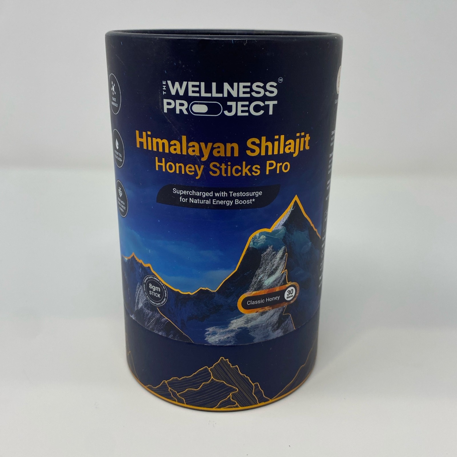 The Wellness Project Shilajit Honey Sticks Pro Classic, 30x8g