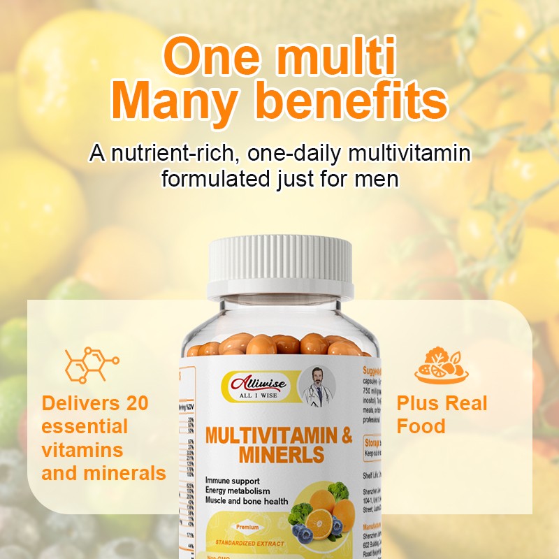 Multivitamin Highest Potency Daily Vitamins & Minerals Supplement 120 Capsules