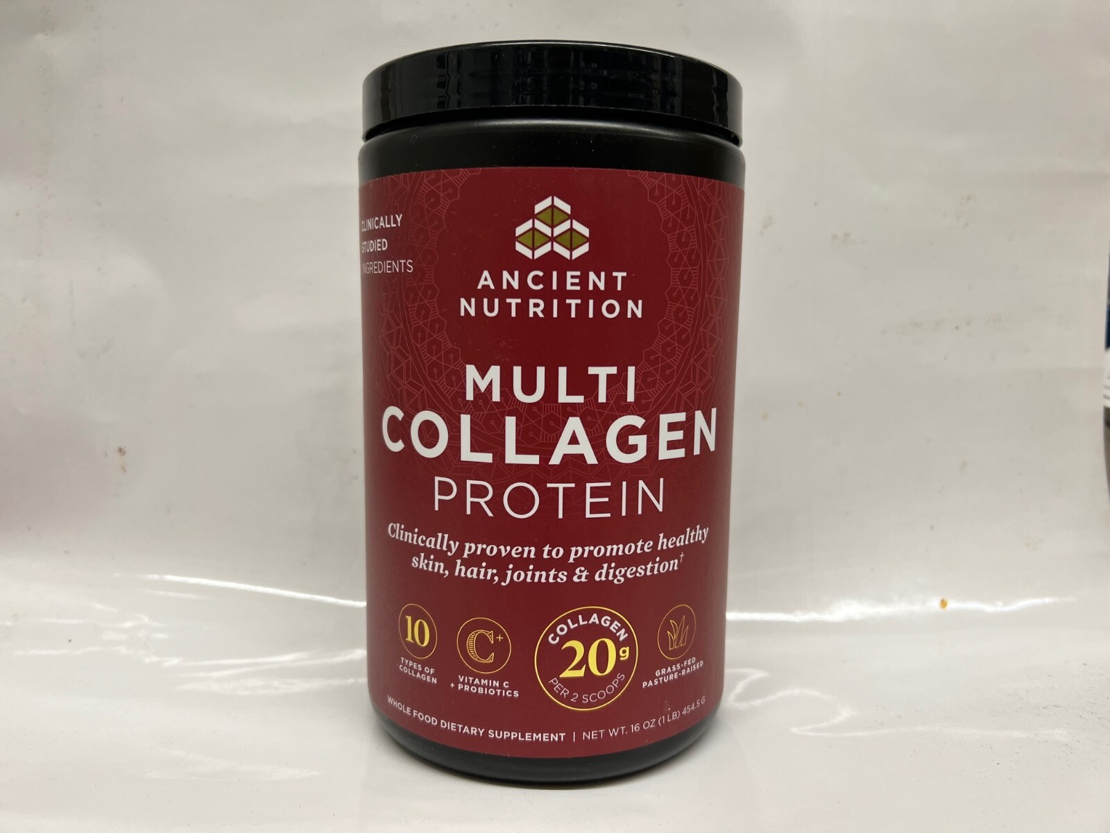 Ancient Nutrition “Multi Collagen Protein” 16oz. (Powder) 45 Servings.