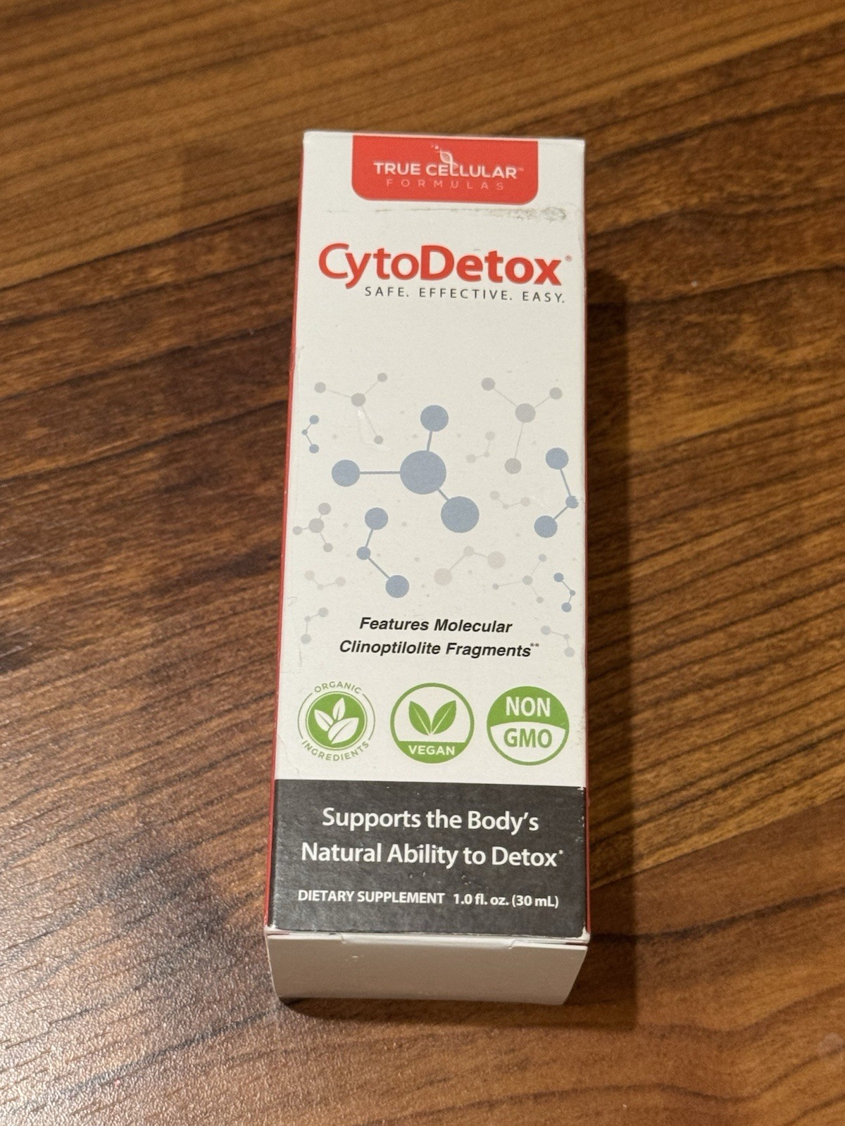 CytoDetox True Cellular Formulas 1 fl oz Detox Supplement New in Box NIB Sealed