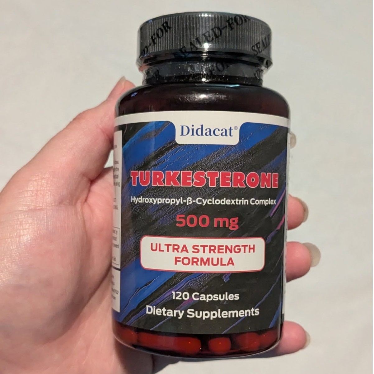 Turkesterone Ultra Strength Formula 550mg Dietary Supplements