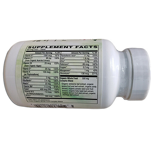 Holly Hill Health Foods Organic Once Daily Men’s Multivitamin, 60 Tablets
