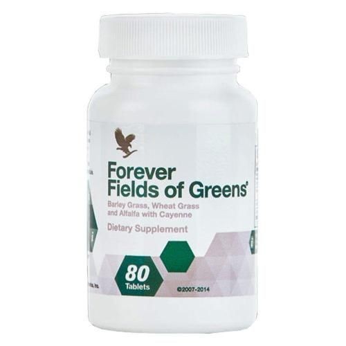 2 bott. of Forever Fields Of Greens (80 tab.ea) Healthy digestion. Kosher/Halal