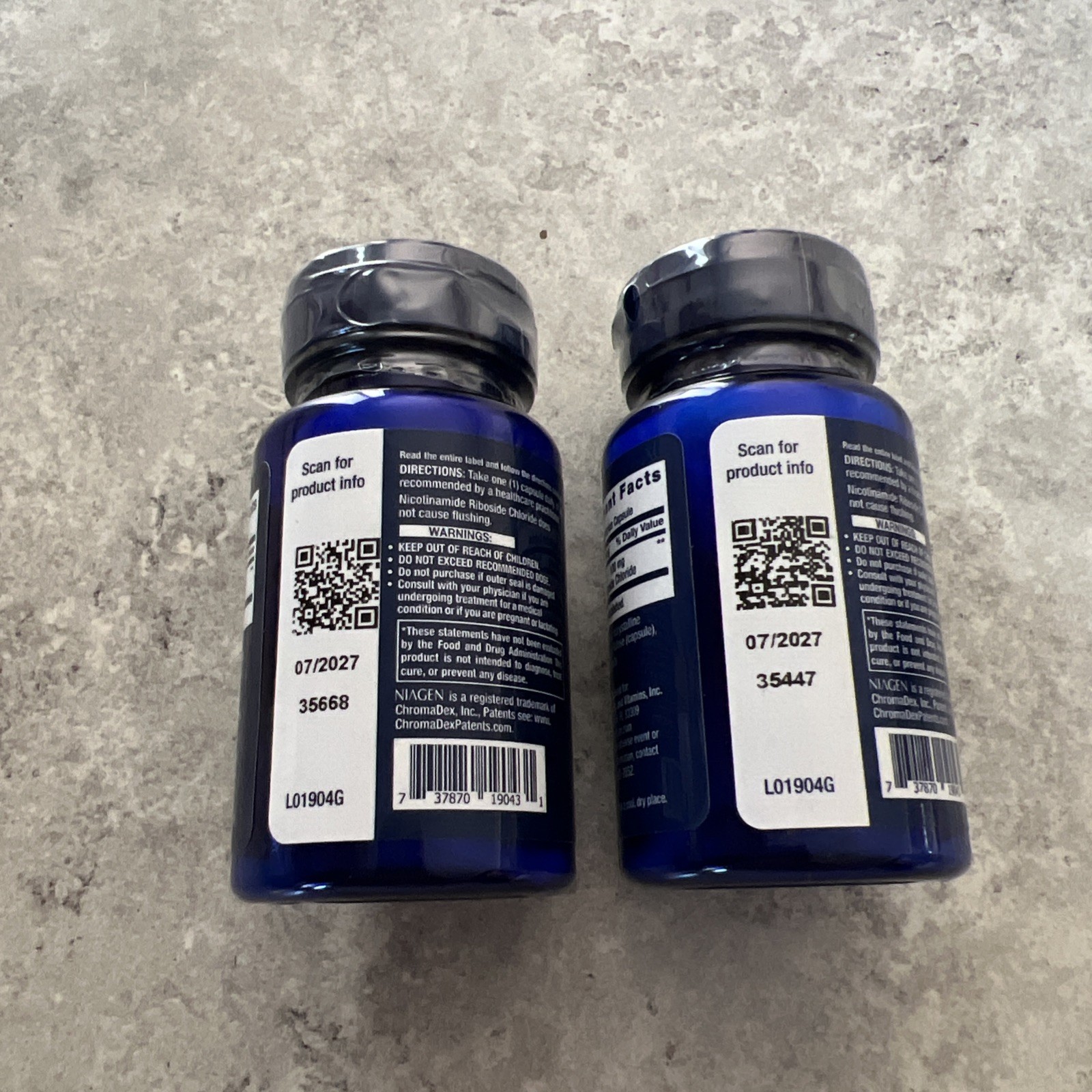 2X Life Extension Optimized NAD+ Cell Regenerator and Resveratrol