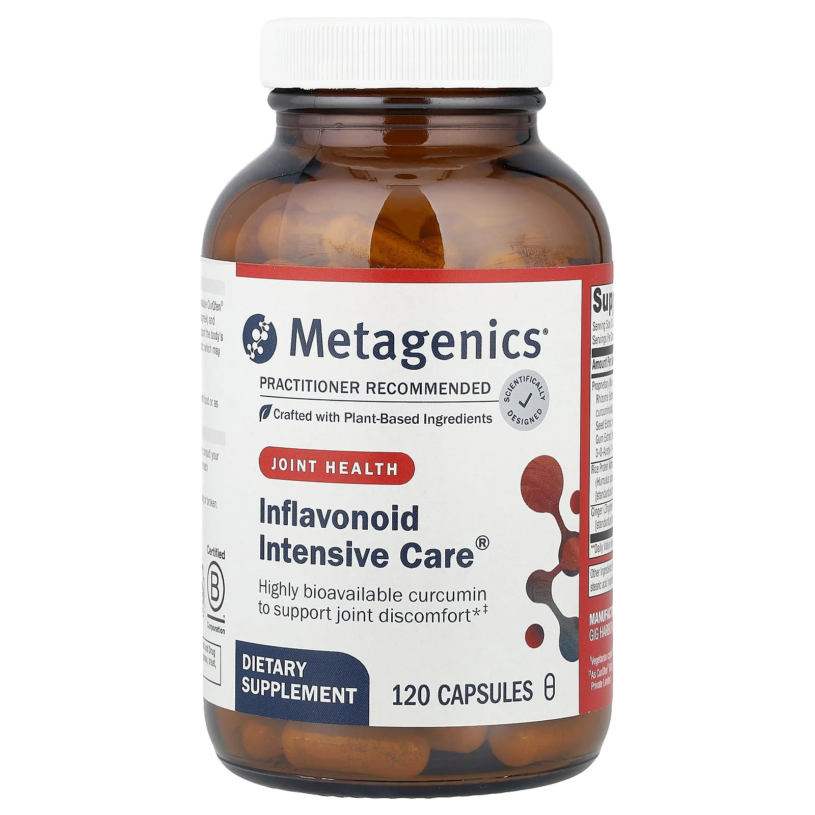2 X Metagenics, Inflavonoid Intensive Care®, Joint Health, 120 Capsules