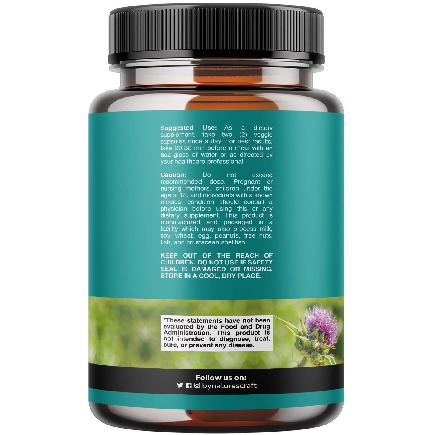 Liver Cleanse Detox & Repair Formula – Herbal Liver Support Supplement 180ct