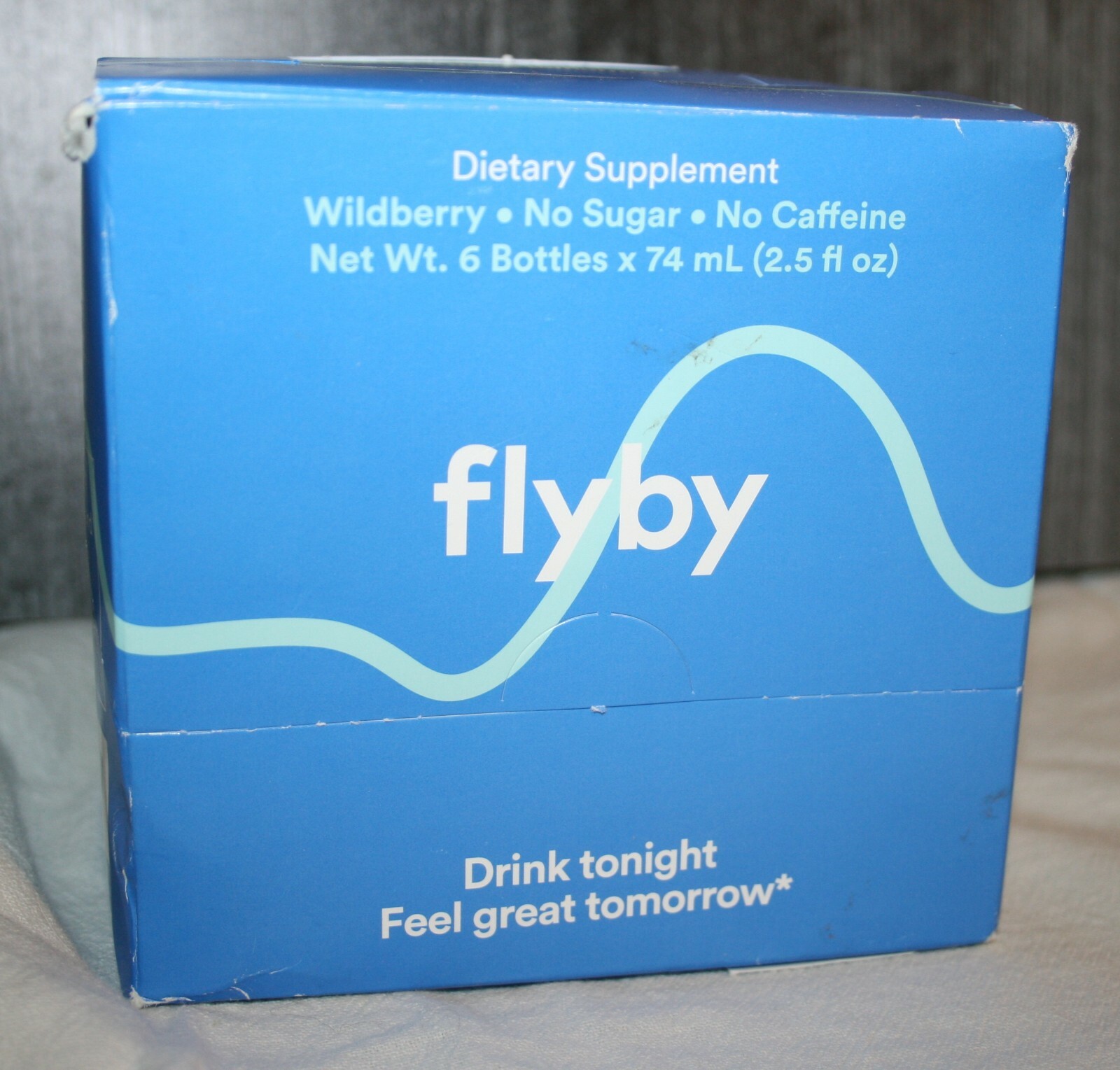 Flyby Recovery Drink Shot Dietary Supplement Wildberry 6 x 2.5 fl Bottles Sealed