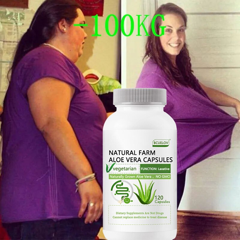 Aloe Vera Pearl Powder American Ginseng Capsules Supports Weight Management