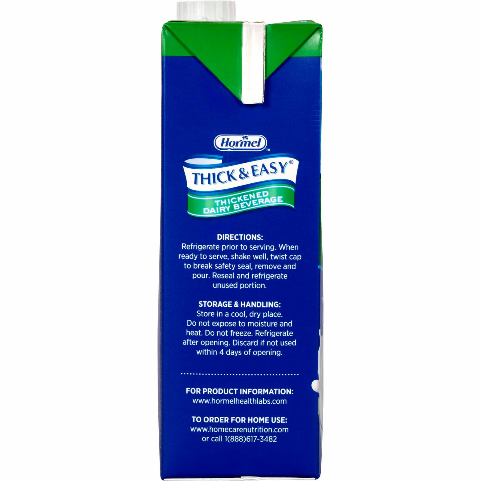 Thick & Easy Dairy Thickened Beverage Milk 32 oz Carton 8 Ct