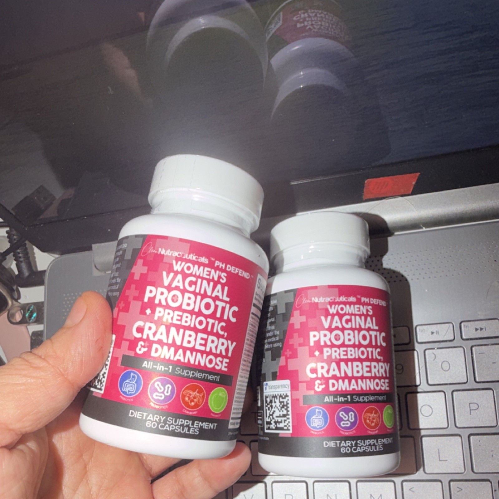 Clean Nutraceuticals Women’s Probiotic D-Mannose Cranberry 60 Capsules