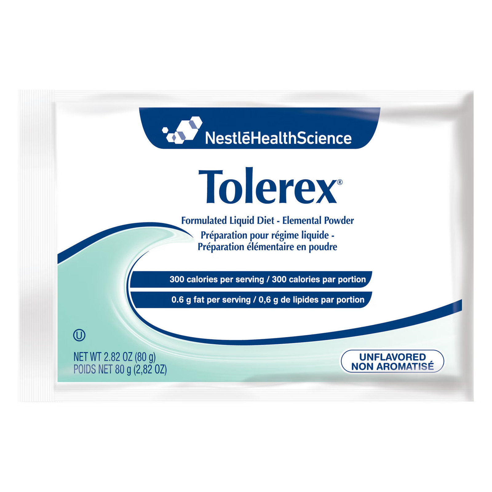 Nestle Tolerex Oral Supplement Unflavored 2.82 oz Packet 6 Ct