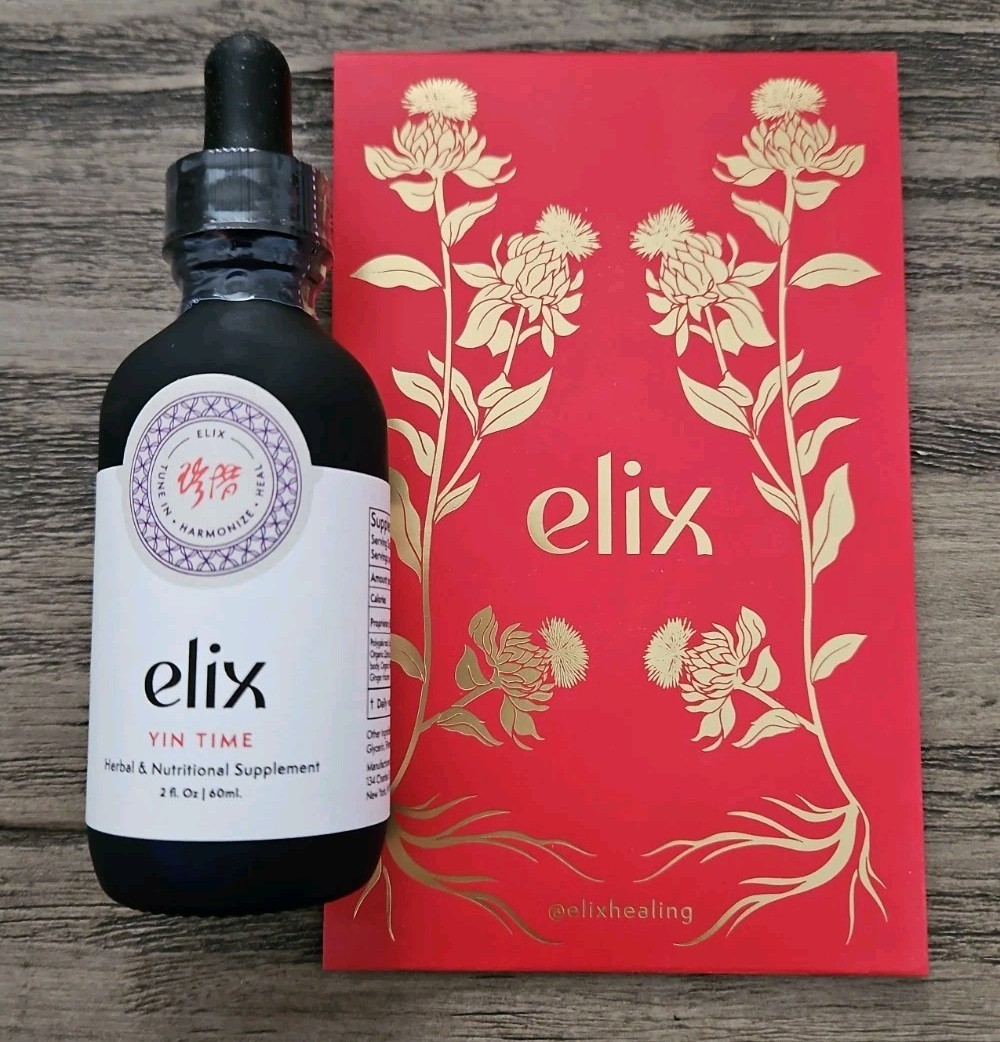 Elix Yin Time Herbal & Nutritional Supplement 2 fl oz. New Sealed