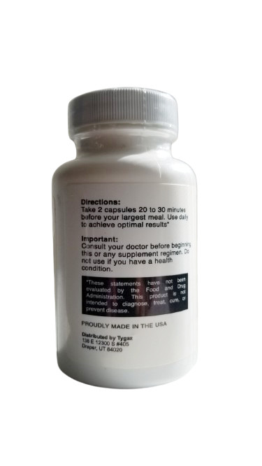 Tygaz X Testo 1484mg Testosterone Support 60 Caps