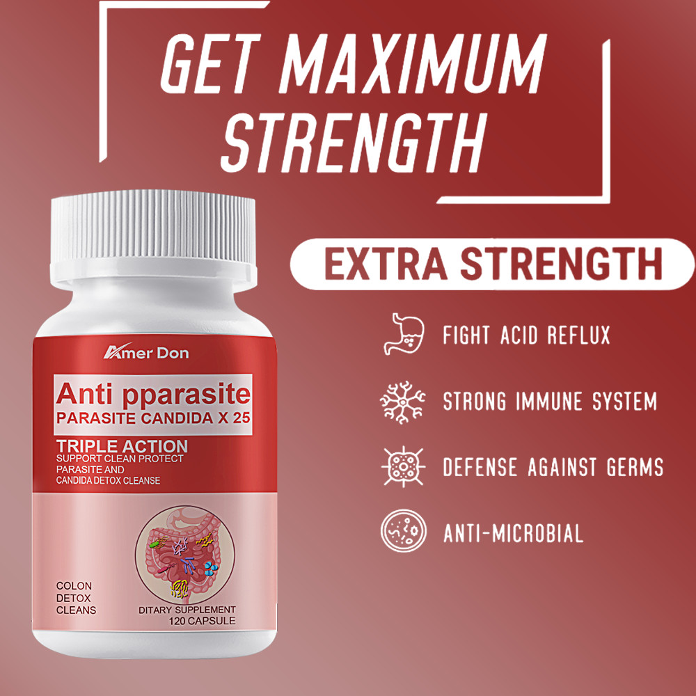 Candida Cleanse: Yeast Infection Support and Detox with Herbs,Enzymes Capsules