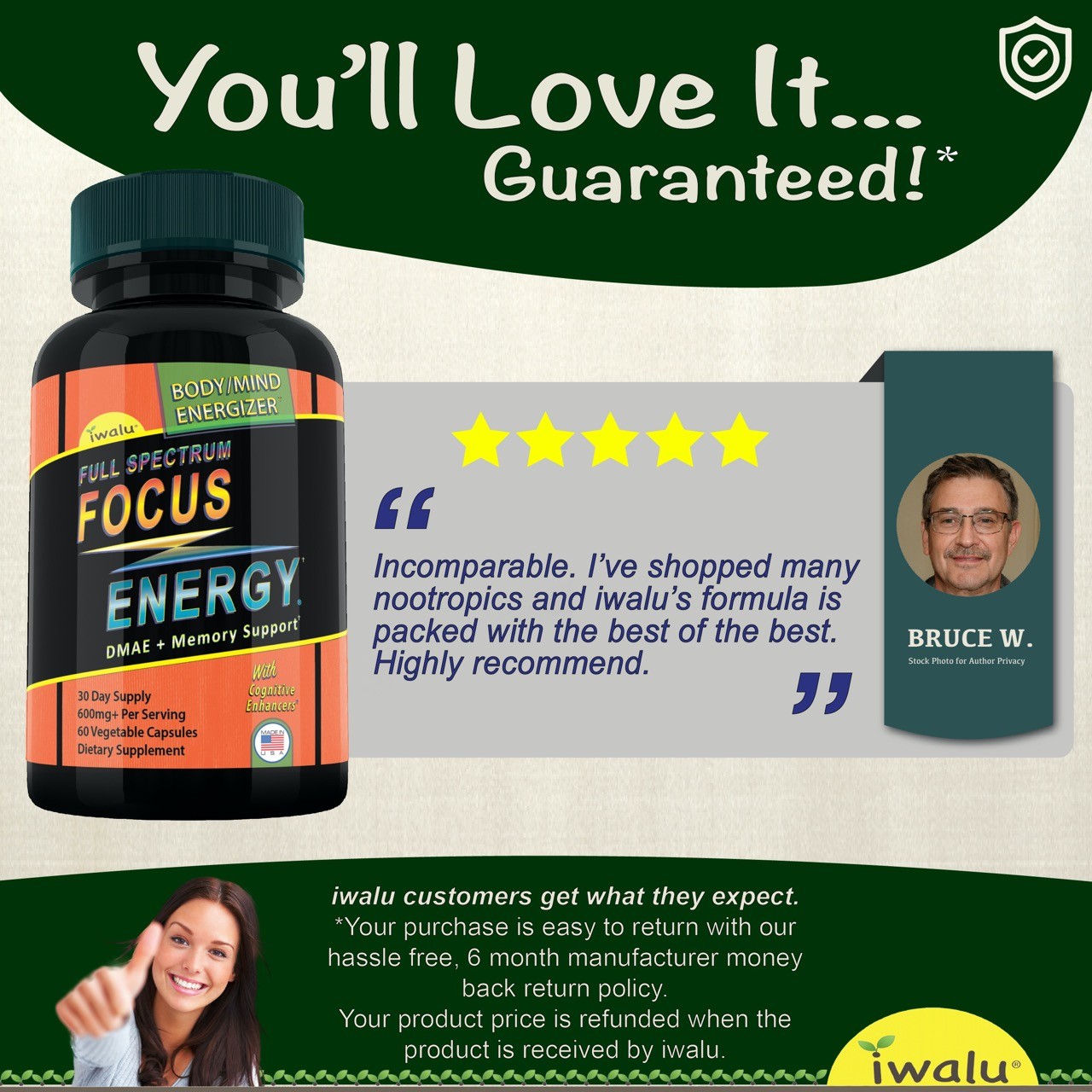 Energy Pills Extreme Focus & Euphoria Intense Nootropic Supplement Best Price