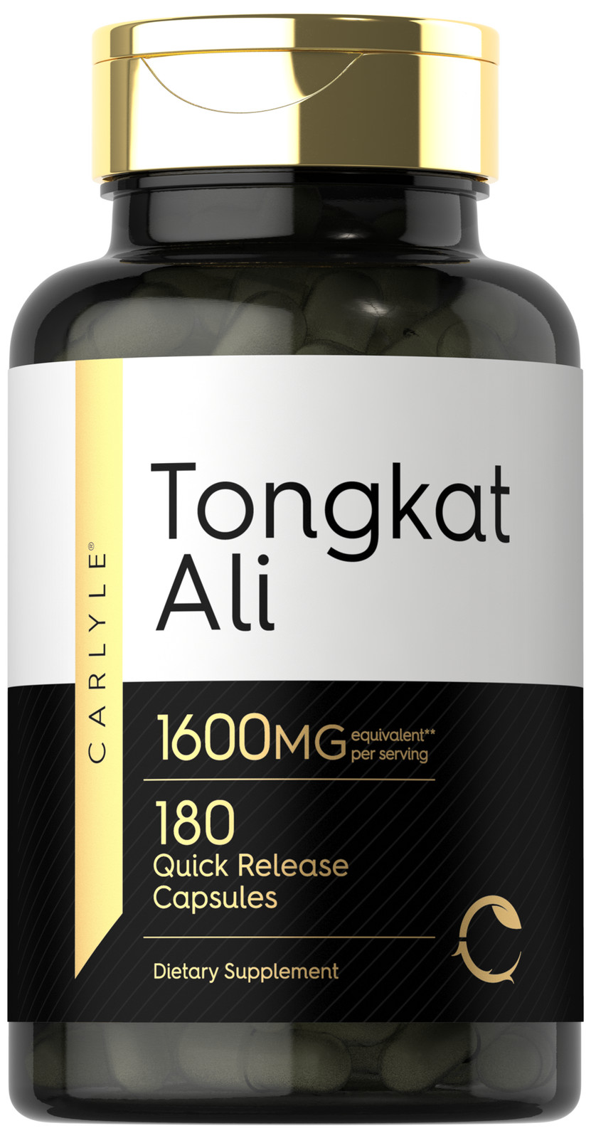 Longjack Capsules | 1,600mg | 180 Count | Non-GMO, Gluten Free | by Carlyle