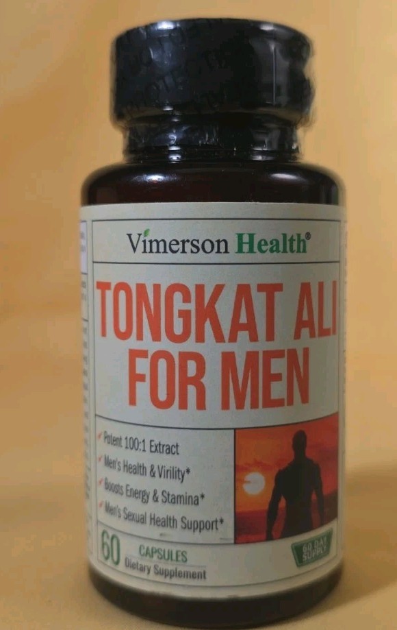 Tongkat Al 400mg – 60 Vegan Capsules Exp: 6/26