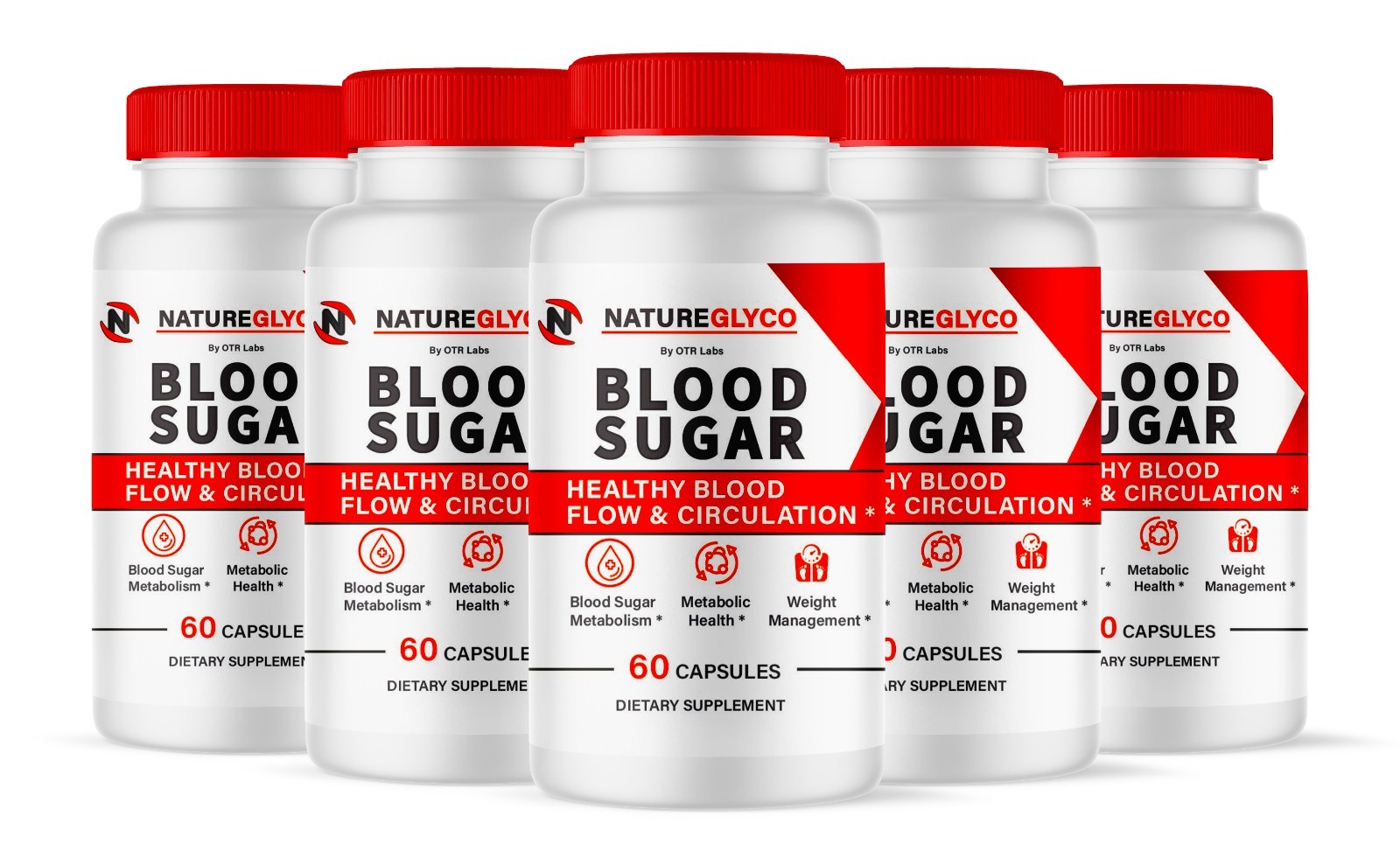 Nature Glyco Blood Health Support Blood & Circulation Supplement 300 Capsules