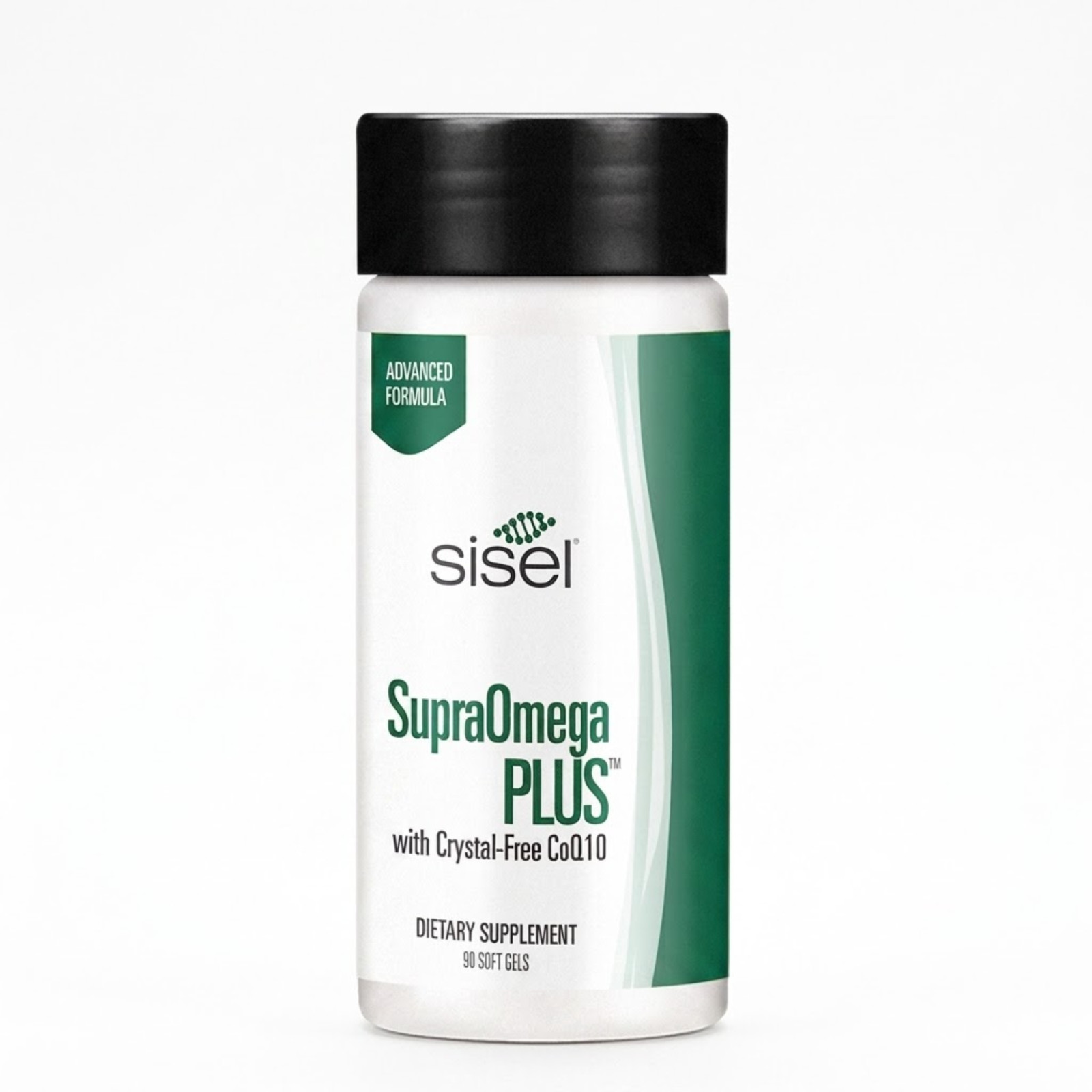 Sisel SupraOmega Plus CoQ10 Omega 3 6 7 9 Heart & Brain Health 90 Softgels – NEW