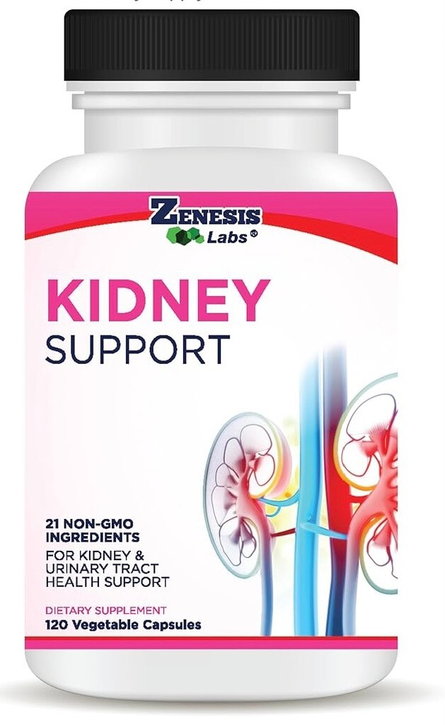 Kidney Support – Aids with UTI and overall Kidney health – 3 bottle set