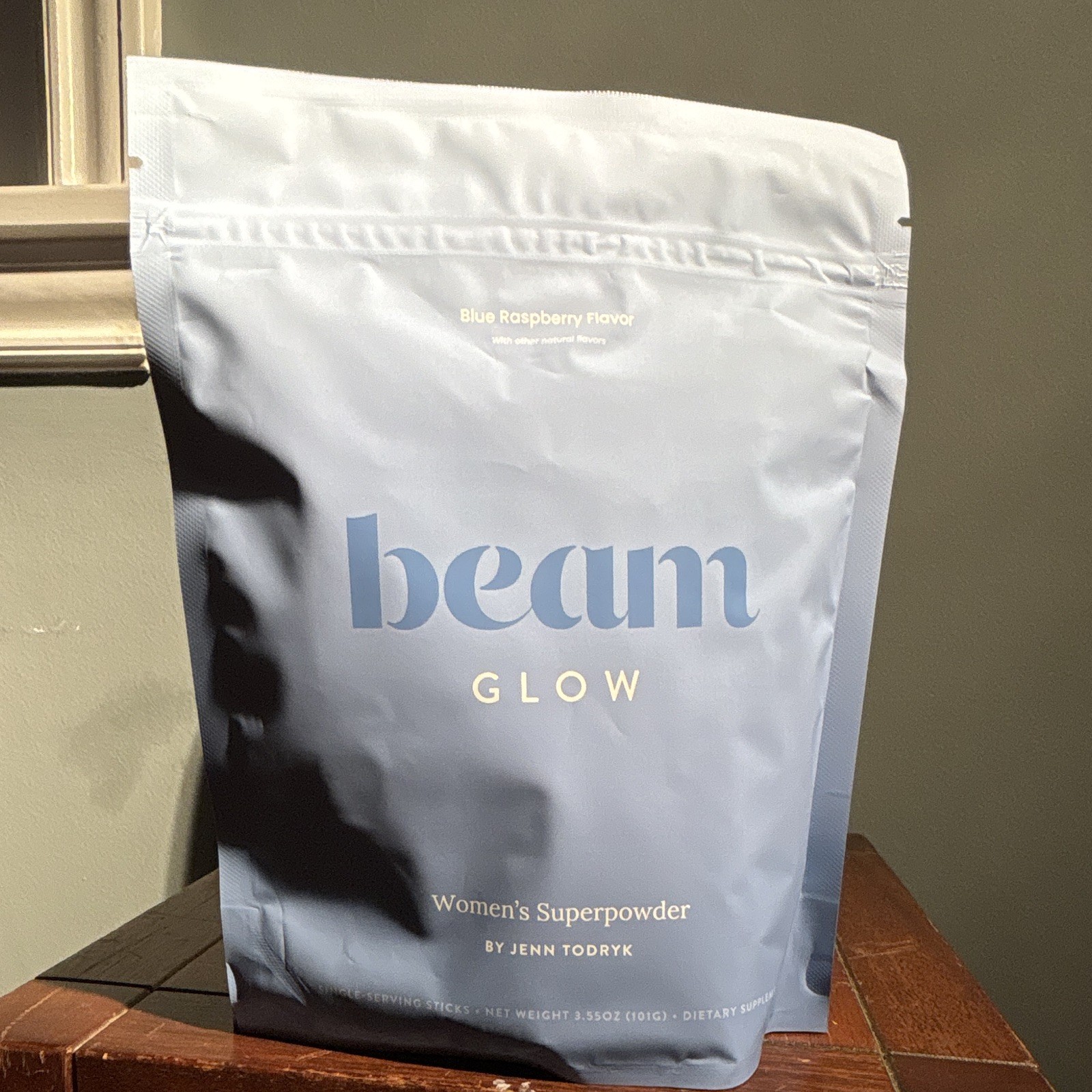 Beam Glow, Blue Raspberry + Beam Biotic, Lemon Citrus – 3.55 Oz + 1.27 Oz